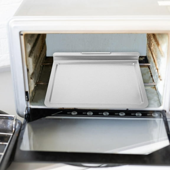 MLINS Electric Oven Tray Oil Drip Tray Baking Oven Bottom Mat Crumb Drip Tray Drip Drip Tray Drip for Oven Liner Replacement 15 L