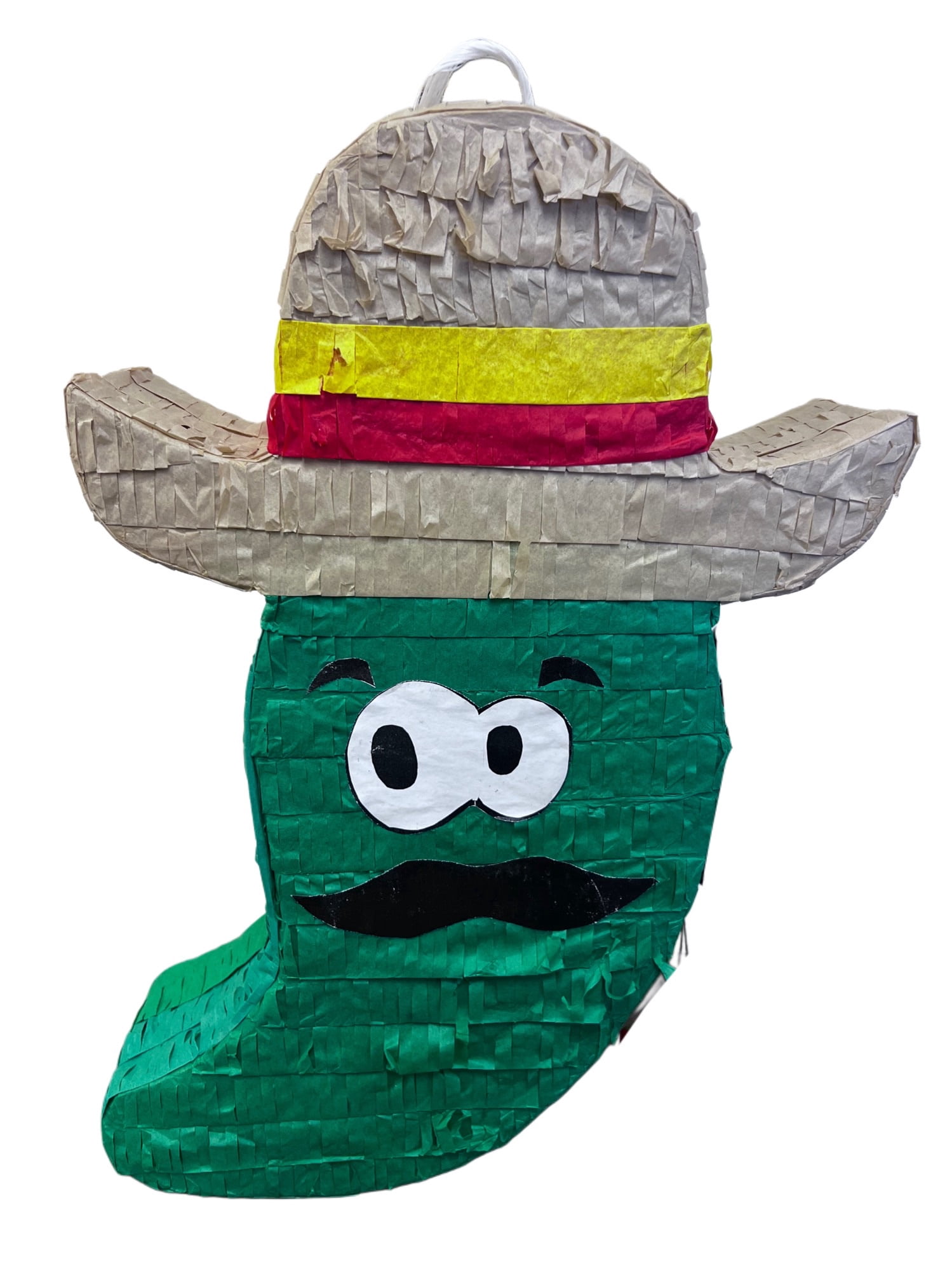 Green Chili with Hat mexican 5 de mayo pinata Fiesta