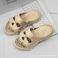 thumbnail image 6 of Platform Skull Slippers Demon Indoor Cloud Summer beach Sandal Slides y2k Flip Flops Trend Men Male Non-slip Sole Soft 2024 new, 6 of 6