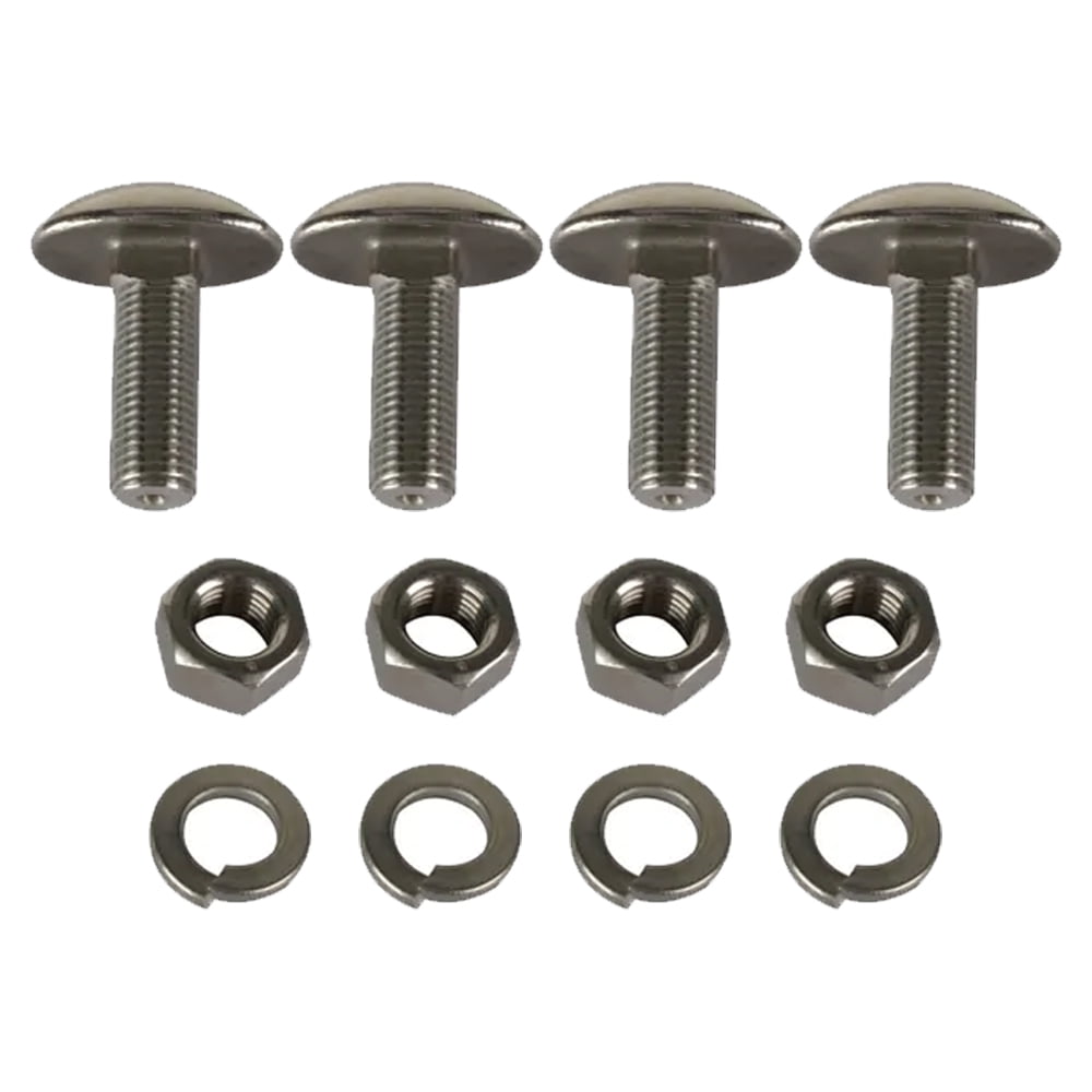 Speedway 193340 Ford Stainless Oval Head Bumper Bolts