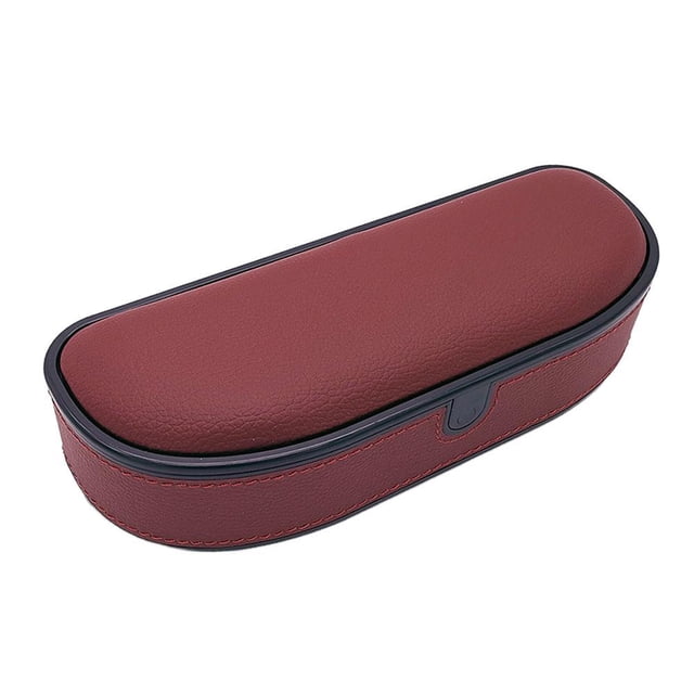 Adjustable Car Armrest Support, Universal Elbow Rest with Storage, PU Leather Console Pad, Ergonomic Height Adjustment for Driver Comfort, All Car Models