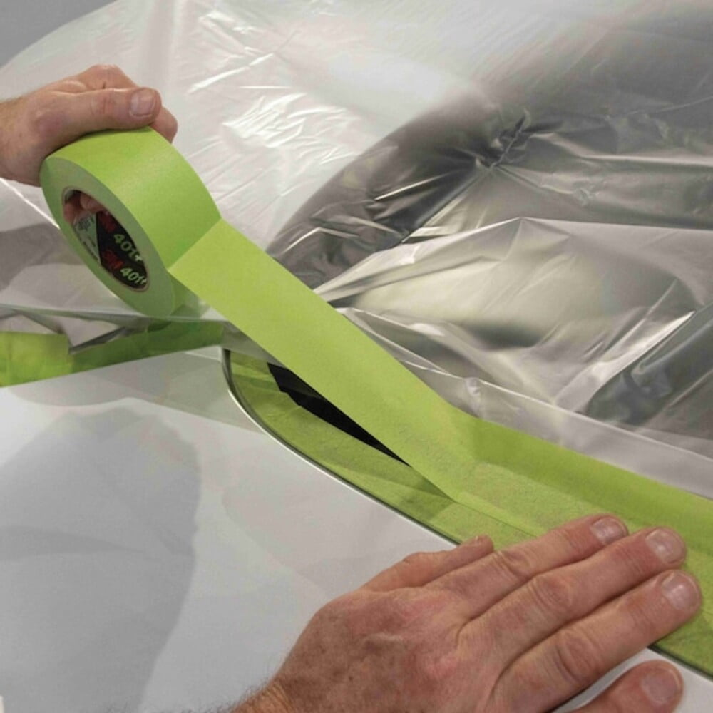 3M High Performance Green Masking Tape 401+, 24 mm x 55 m 6.7 mil, 24 per case Bulk