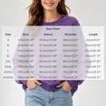 thumbnail image 7 of Lmnyox Sweatshirts for Women Vintage Loose Solid Color Crew Neck Pullover Casual Long Sleeve Tops, 7 of 7