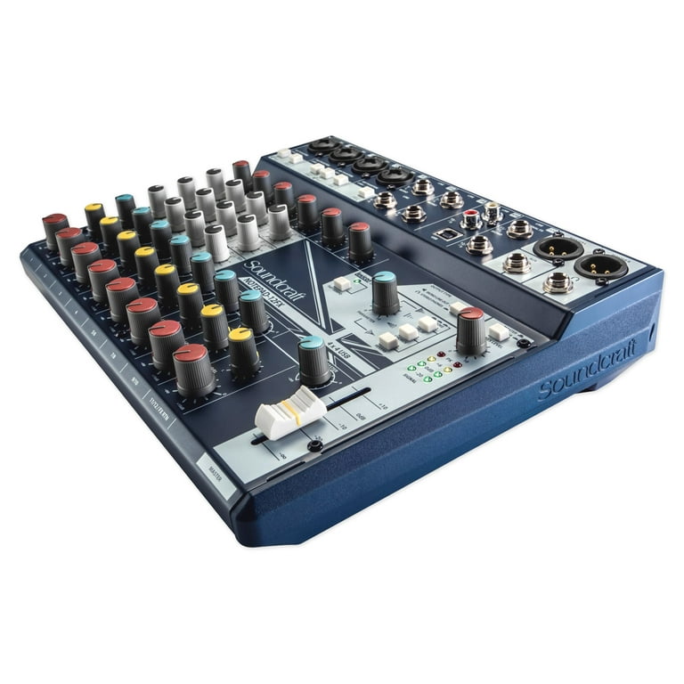 Soundcraft Notepad-12FX 12-Channel Analog Mixer w/ USB I/O+ Soundcraft Notepad-12FX 12-Channel Analog Mixer w/ USB I/O+