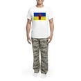 thumbnail image 5 of CafePress - Ukrainian Flag With Fist Pajamas - Men's Light Loose Fit Cotton Pajama Set, 5 of 7