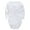 White, variant on Breathable Cotton Short Sleeve Bodysuit - Unisex Baby Basic Tee, Soft Everyday Essentials for Baby Baby Toddler, Solid Color Nursery Clothing (6-9 Months,Black)