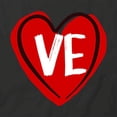 thumbnail image 2 of Lo T-Shirt | Love Romantic Black Tee Gift, 2 of 5
