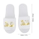 thumbnail image 3 of Deslizadores del Hotel, Deslizadores del Banquete de Boda, Ahorre Tiempo cómodo para el Hotel(29 * 23 * 8cm-Bride with Crown) Zapatillas Boda Zapatillas Spptty uso diario del hogar, 3 of 7