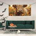 thumbnail image 2 of Picia Vintage Sunflower Cow Pattern Party Banner, Festive Decoration, Holiday Banner, Celebration Decor, Event Banner, Reusable Party Banner-Medium, 2 of 8