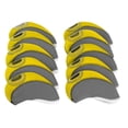 thumbnail image 2 of de hierro para palos de neopreno, para zurdos/diestros Amarillo shamjiam Cubierta de cabeza de Golf Iron Club, 2 of 6