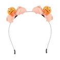 thumbnail image 4 of Esquirla Bandeau d'Halloween Multifonctionnel pour Femmes Filles, Orange Rose, 4 of 8