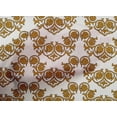 thumbnail image 5 of oneOone Cotton Cambric Orange Fabric Block Craft Projects Decor Fabric Printed By The Yard 42 Inch Wide, 5 of 5
