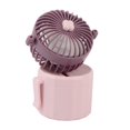 thumbnail image 1 of Ventilador de escritorio personal USB, ventilador de carga portátil con cuello colgante, 1 of 3