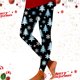 thumbnail image 1 of MKLEKYY Leggings deportivos para mujer Leggings con estampado navideño para mujer Leggings de ejercicio físico con realce Pantalones de yoga 3870, 1 of 4