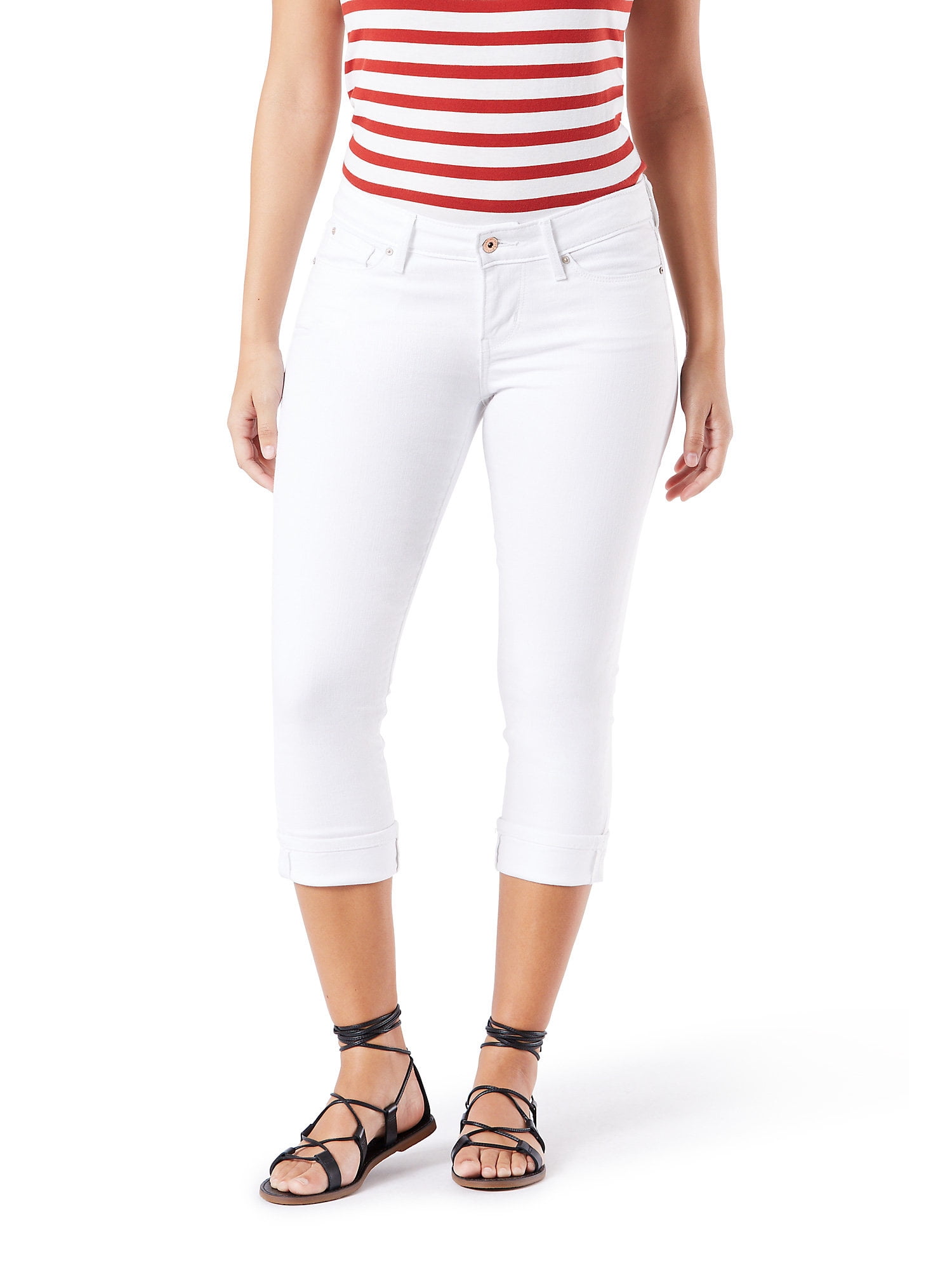 levi strauss modern capri