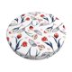 thumbnail image 1 of Disketp Tulips Flowers Funda Redonda para Taburete, Funda de Cojín para Silla de Bar Suave y Elástica-12 inch, 1 of 7