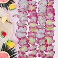 thumbnail image 5 of Paquete de 24 leis hawaianos rosas Forellfit de 106 cm para fiestas, 5 of 5