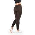 thumbnail image 6 of MeMoi Gobi Unique Mudcrack Snakeskin Cotton Blend Leggings - Womens - Female (Medium/Large, Black), 6 of 6