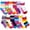 Multicolor, variant on Jefferies Socks Girls Rainbow Novelty Pattern Variety Crew Socks 12 Pair Pack