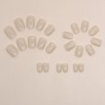 thumbnail image 4 of for Salon for DIY French Round Solid Color Nail Tips Fake Nails False Nails Short CF028, 4 of 7