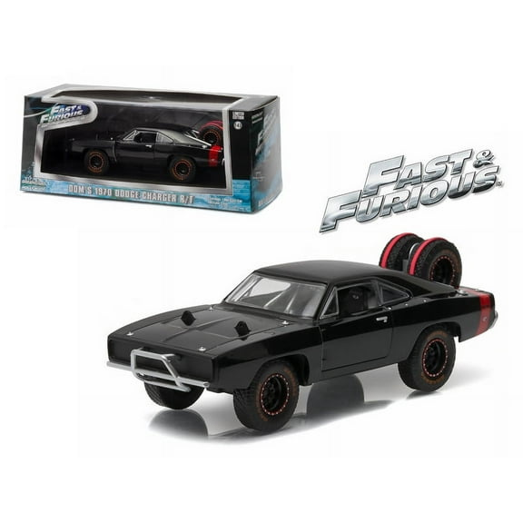 Dom's 1970 Dodge Charger R/T Off Road "Fast and Furious-Fast 7" Movie (2011) Diecast Model Car 1/43 by Greenlight