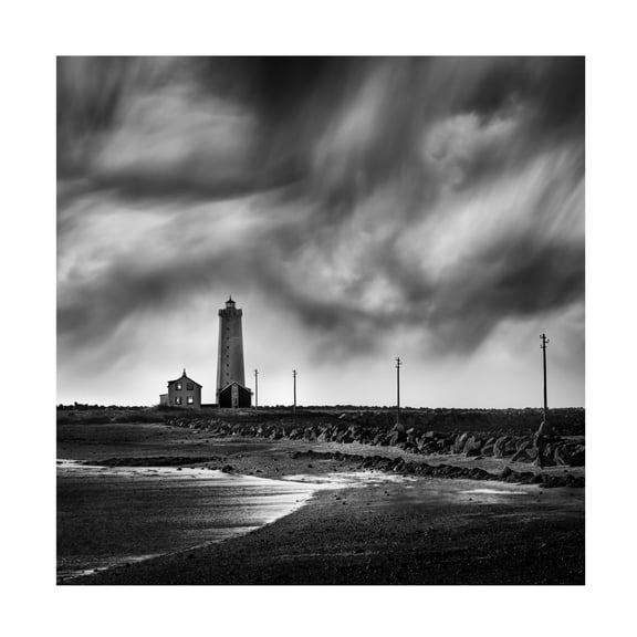 Canvas Wall Art - George Digalakis 'Wonders Of Iceland 27' Wall Art for Living Room, Bedroom, or Office Décor by Trademark Fine Art - 14 x 14 Inches