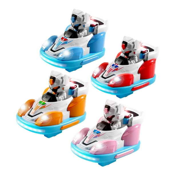 Coche de carreras RC eyectable para 2 jugadores, coches de control remoto para niños de 3, 4, 5 y 6 años o más rojo azul rosa y naranja