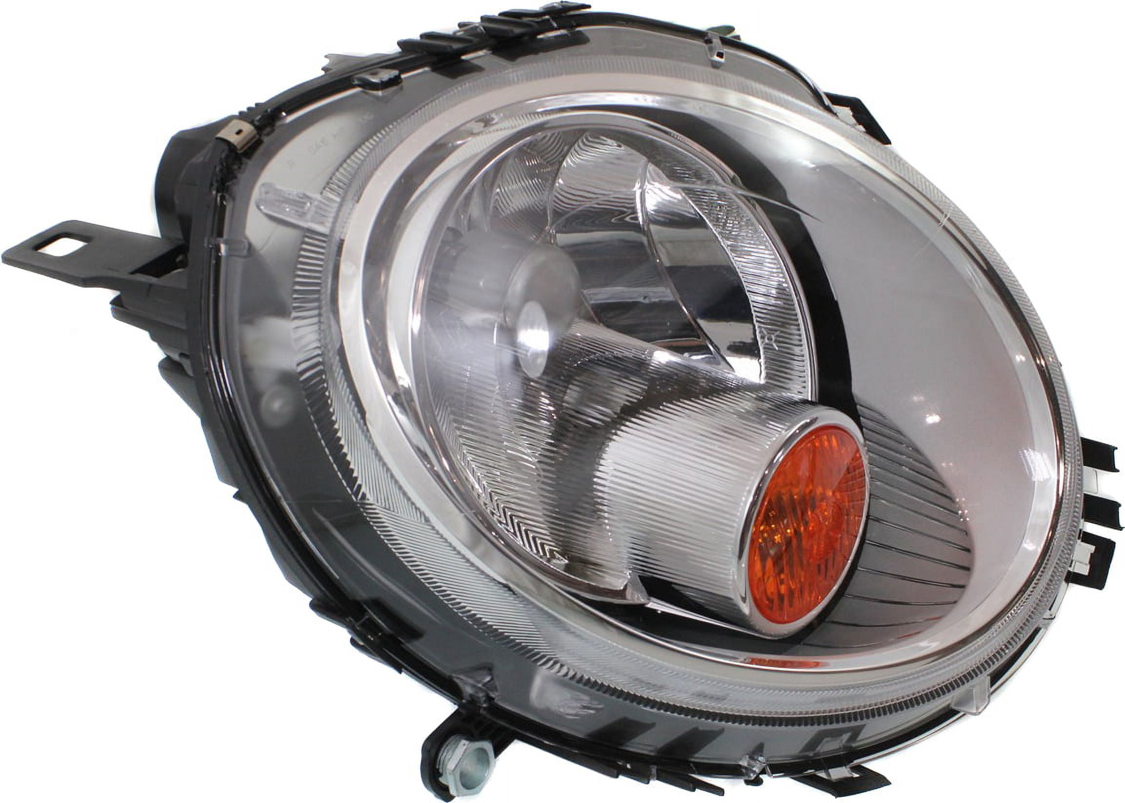 Headlight Compatible With 2007-2015 Mini Cooper Right Passenger Halogen With bulb(s)