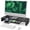 Black, variant on Computer Monitor Stand for Desk, Adjustable Foldable Monitor Riser with Storage Drawer & Tablet Phone Holder for Office Home Laptop Desktop