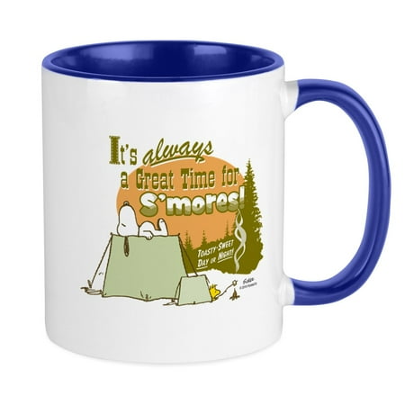 

CafePress - Snoopy Smores Mugs - Ceramic Coffee Tea Novelty Mug Cup 11 oz