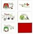 thumbnail image 3 of Paper Frenzy Christmas Sweaters Collection Thank You Note Cards and Envelopes - 25 pack, 3 of 3