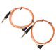 thumbnail image 3 of 2 uds 1,8 m de longitud 2,2mm de diámetro Cable de Clip de tatuaje interfaz RCA DC cabezal curvo Cable de máquina de tatuaje ultrafino naranja, 3 of 14