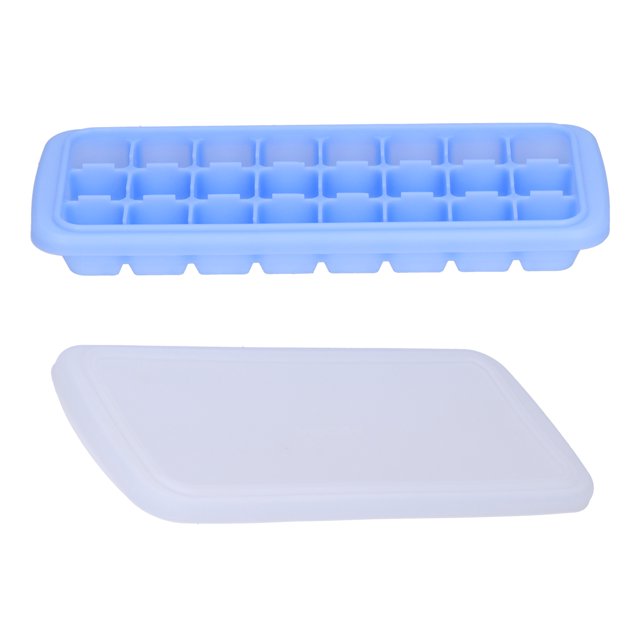 Molde para cubitos de hielo Ormromra bandeja de silicona reutilizable