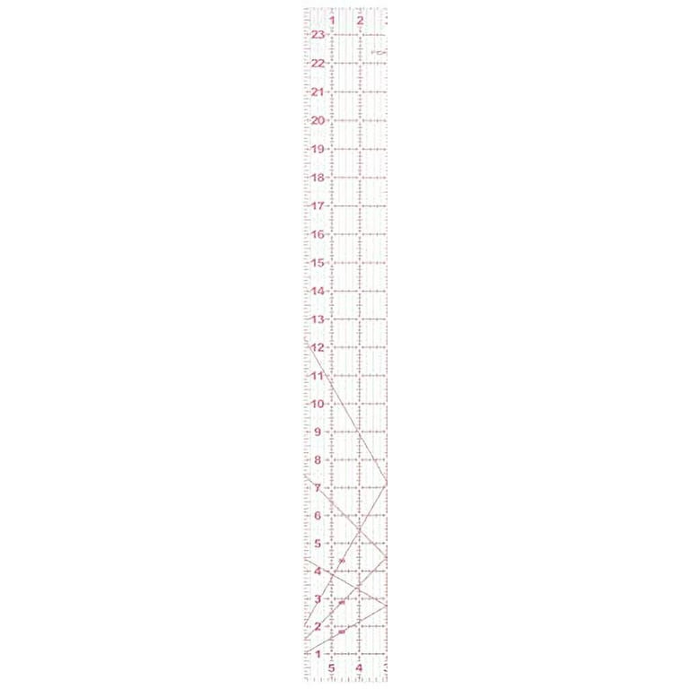 Fiskars Acrylic Ruler, 6x24 Inch