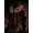 mixed color, variant on Men's light luxury color-block red tulip floral print long-sleeve button-up shirt, breathable satin texture dress shirt, suitable for weddings, parties, business, and formal casual occasions