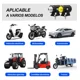 thumbnail image 5 of Faros Led Impermeables Color Doble Para Auto Motocicleta 60w, 5 of 8