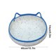 thumbnail image 3 of Mom's Best Cama refrescante de cuerda de algodón para gatos y perros, transpirable y refrescante, 40 x 14 cm, azul y blanco, 3 of 6