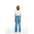 thumbnail image 3 of HiddenValor Big Boys Cotton Pajama Lounge Pants - Cyan Blue, Medium, 3 of 6