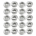 thumbnail image 5 of M6 Serrated Flange Hex Lock Nuts Carbon Steel 20  Pack, 5 of 5