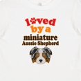 thumbnail image 4 of Inktastic Miniature Australian Shepherd Mini Aussie Boys or Girls Baby T-Shirt, 4 of 5