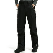 HARD LAND Men's Snow Pants Waterproof Insulated Ski Pants Windproof Durable Snowboard Pants for Winter