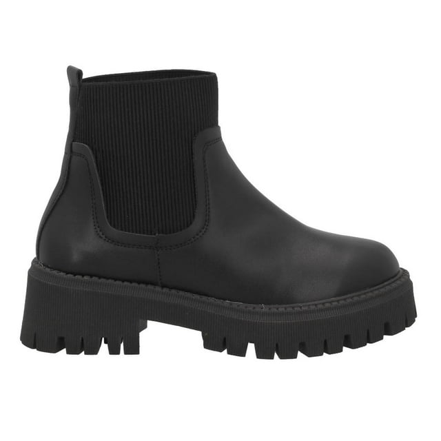 Bota Mujer REAL JUNGLE Corta Dama Ajustable negro 25