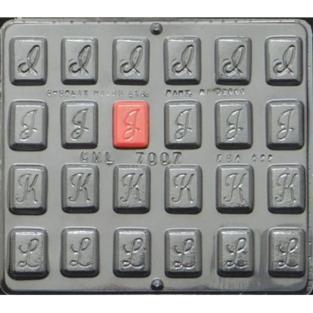

7007 Alphabet I J K L Chocolate Candy Mold