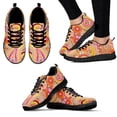 thumbnail image 1 of Zapatillas deportivas informales con estampado de flores de mandala bohemias para mujer, zapatos planos cómodos con cordones, 1 of 6