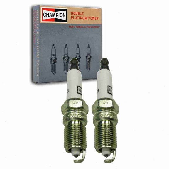 2 pc Champion 7983 Double Platinum Spark Plugs for 12571164 12578277 41-952 41-974 41-983 41-985 4469 HGR9LQPO PZTR5A15 RS14PMPB5 Ignition Wire Secondary Fits select: 2006-2011 CHEVROLET IMPALA