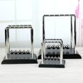 thumbnail image 2 of Classic Newtons Cradle Kinetic Balls School Educational Prop Toy Desktop Decor Small, 2 of 8