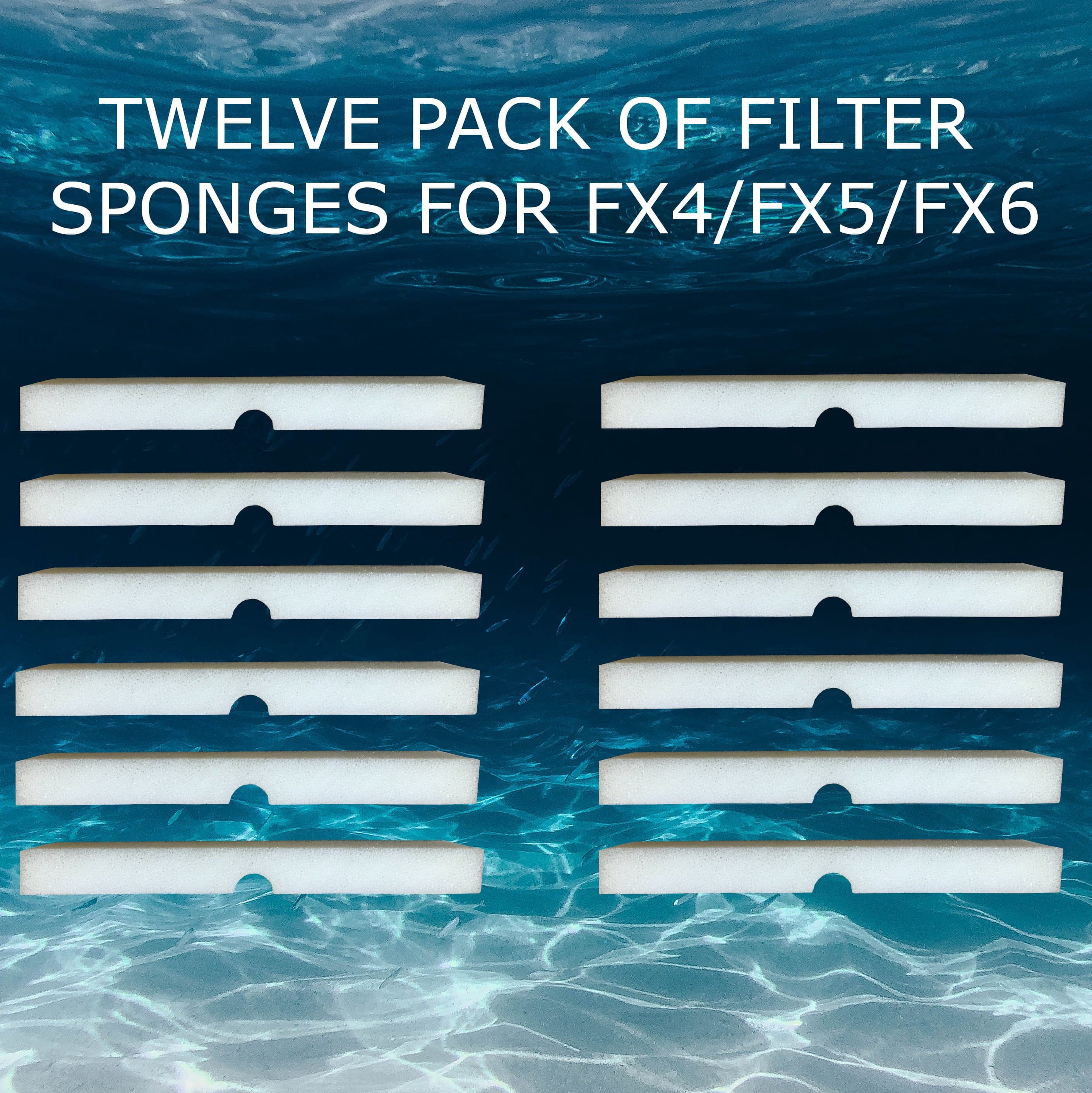 Schaumstoff-Filterpads Für AquaClear 70/300 – 6 Stück, Für Süß- & Meerwasser