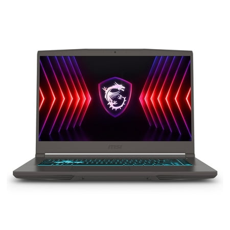MSI Thin 15.6 inch FHD 144Hz Gaming Laptop AMD Ryzen 5 7535HS NVIDIA GeForce RTX 4060 - 16GB DDR4 512GB SSD Gray (2025)