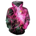 thumbnail image 3 of Sweat à Capuche Éclair Naturel pour Hommes Automne Personnalité Manches Longues Mode Décontractée Chandail en Molleton de Rue, 3 of 4