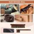 thumbnail image 3 of Kit de cepillos para zapatos Loreviessa, 100% pelo de caballo con cuidado de cuero, 3 of 8